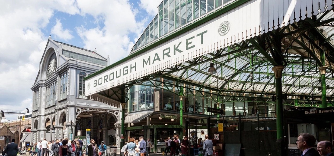 Borough Market, a short walk from the office in SE1